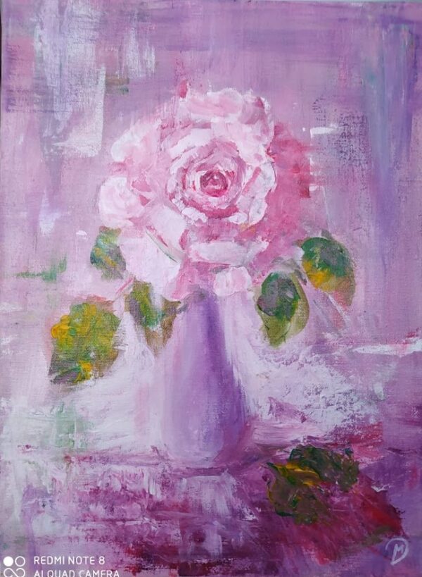 (SOLD) FOLD ON FOLD – THE GLORY ROSE