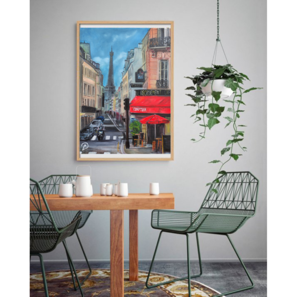 Paris Oil Painting