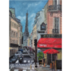 Eifel Tower Oil Painting