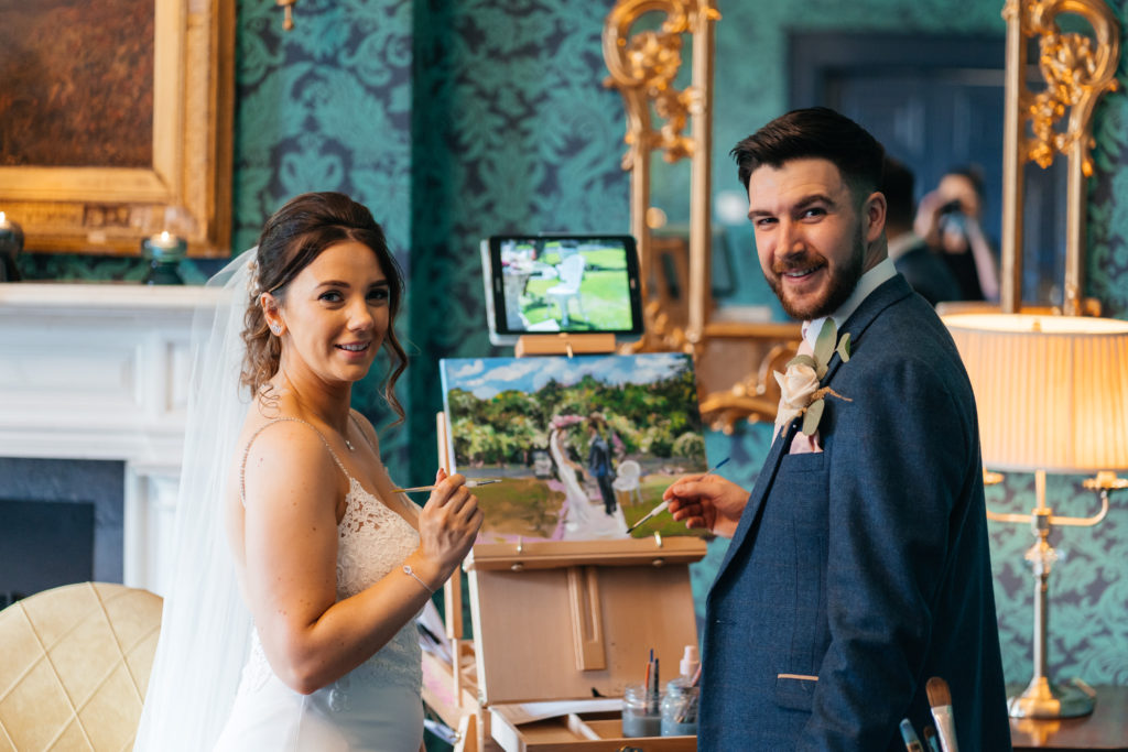 Live Wedding Painter Ireland